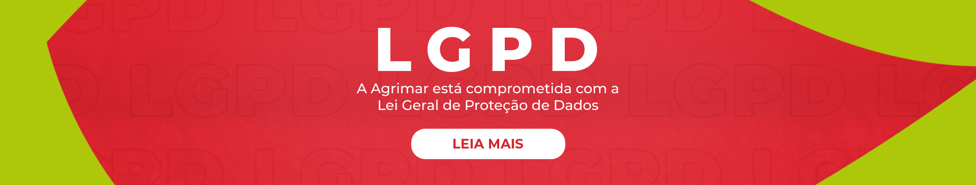 Banner LGPD