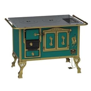 Venax - Fogao A Lenha N2 Duque C/t S.d. Azul Turquesa